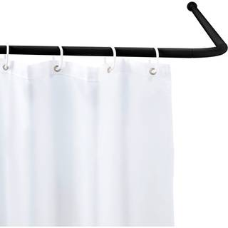 Badeforhængsstang vinkel