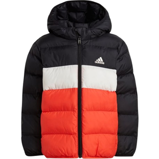 Synthetic dunjakke - Black / Grey One / Bright Red - 110