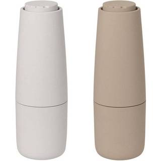 blomus Salpi salt- og peberkværn plast Nomad/Moonbeam (beige/grå)