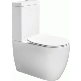 Lavabo Glomp BTW gulvstående toilet - Mat hvid