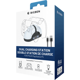 BigBen Interactive Chargning Station for 2 x DualSense Controllers - Wired - Sony PlayStation 5