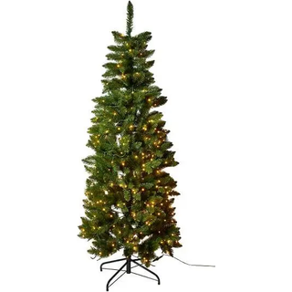 Dacore Juletræ m/200 lys 120 cm,metalfod, adaptor,grøn 819721