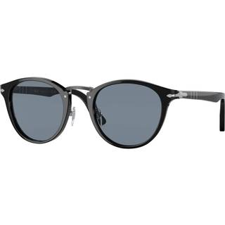 Persol PO3108S/S TYPEWRITER 95/56 49 Solbriller Mænd Black - Black - 49mm