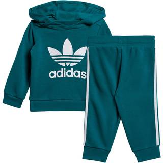 Adicolor Hoodie Kids sæt - Legacy Teal - 74