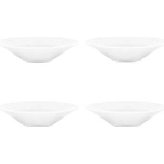 Grand Cru dyb tallerken hvid, Ø25 cm. 4 stk.