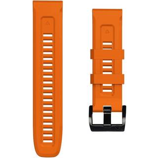 Universal Garmin 22mm QuickFit Iconband Tech-Protect Line Silikone Rem - Orange