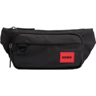 HUGOtil mænd. 50491759 Ethon Logo Bum Bag sort (OSFA), Casual, Polyester