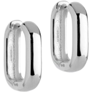 Enamel Copenhagen - Hoops, Square 18 Mm - 925S