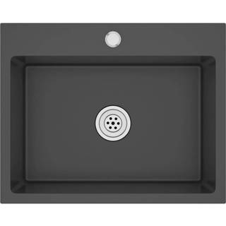 håndlavet køkkenvask rustfrit stål sort