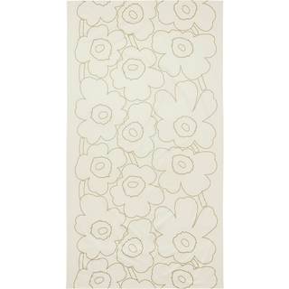 Marimekko Piirto Unikko borddug 135x250 cm Linen-gold