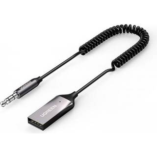 Ugreen Bluetooth 5.3 audio receiver USB kabeladapter AUX jack sort (70601 CM309)