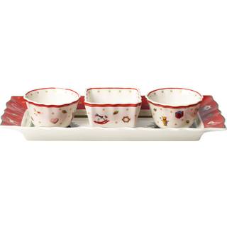 Porcelæn dipskåle Toy's Delight, sæt á 4
