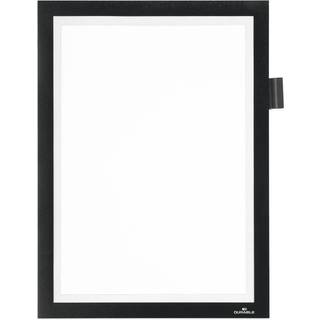 Durable Duraframe skilt Note A4 med selvklæbende ramme sort