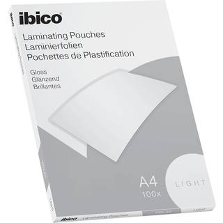 Ibico lamineringslommer, 80my, A4, 100 stk.