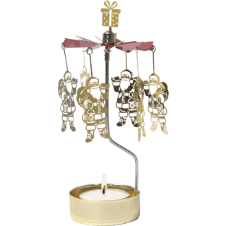Pluto Design From Santa englespil Guld-rød snurrer