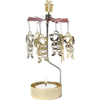 Pluto Design From Santa englespil Guld-rød snurrer