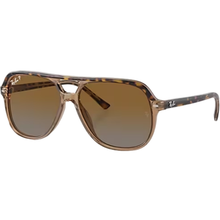 Ray - Ban Børn RJ9096S JUNIOR BILL 7152T5 Solbriller Acetat Guld Brun Firkantet Polariseret
