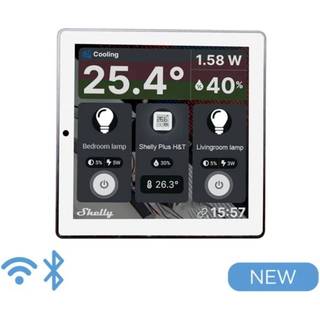 Shelly Wall Display, white - WiFi touch skærm