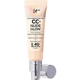 IT Cosmetics CC+ Nude Glow Lightweight Foundation + Glow Serum SPF40 Fair Light, 32 ml.