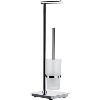 Toiletpapirholder/Toiletbørste Smedbo Outline Line FK603 Rustfrit Stål