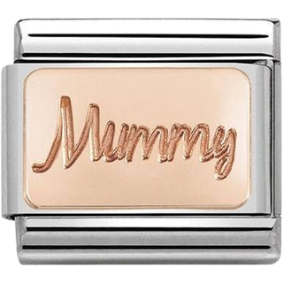 Nomination Anhänger - Composable Classic - 9k Rosegold - Platte - 430101/01 - roségold