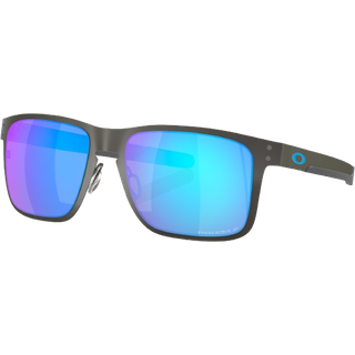 Oakley OO4123 HOLBROOK METAL Polarized 412307 55 Solbriller Mænd Grå - Matte Gunmetal Grey - 55mm