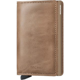 Secrid - Slimwallet Vintage Taupe - 6,8 x 10,2 x 1,6 cm