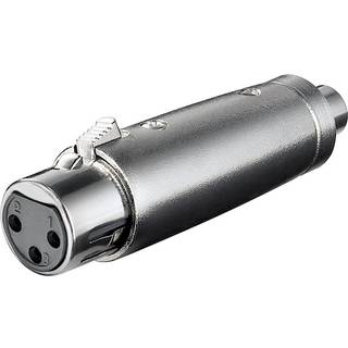 Adapter XLR-hun til RCA-hun.
