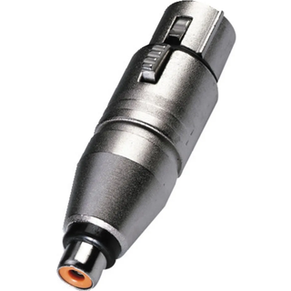 Neutrik High End 3pXLR hun / Phono hun adapter
