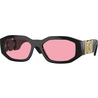 Versace VE4361 GB1/84 53 Solbriller Mænd Black - Black - 53mm