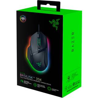 Razer Basilisk V3 35K - Mus - Optisk - 11 knapper - Sort