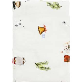 Södahl Christmas Days dug hvid 140x250 cm