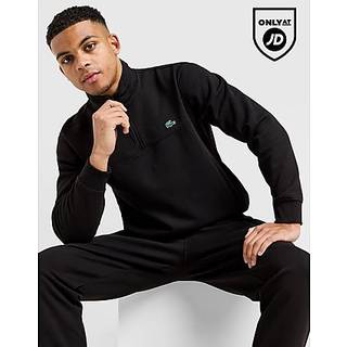 Lacoste Core 1/2 Zip Sweatshirt, Sort