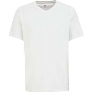 Slim Textured Rib T-shirt - White - S