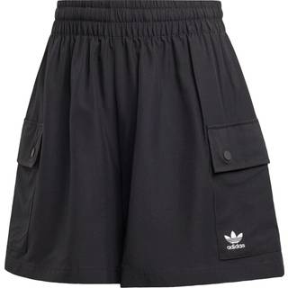 Essentials Woven High-Waist Cargo shorts - Trace Brown - XS