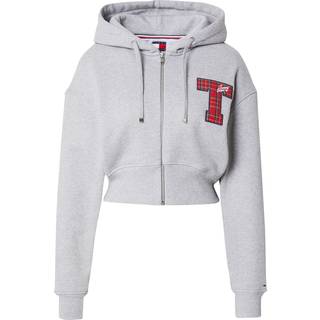 Logo Cropped Zip-Thru Sweatshirt