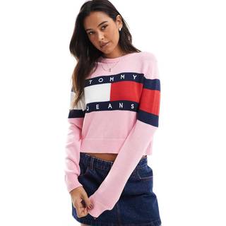 Colour-Blocked Flag Relaxed Jumper