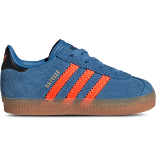 Gazelle Comfort Closure Elastic Laces Kids sko - Focus Blue / Solar Orange / Core Black - 22