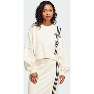 Adibreak Cropped sweatshirt - Cream White - 2XL