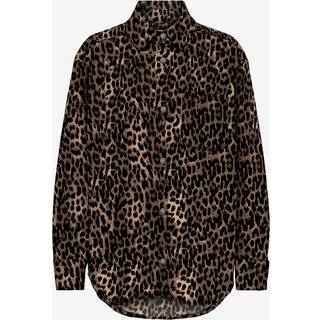 Only - Onlanlie Ls Shacket - 4688028 Black Leo