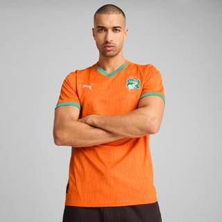 Men&#39;s Puma CÃ´te d&#39;Ivoire 2025 Home Jersey, Orange, Size M, Clothing - Jade Frost - M