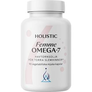 Holistic Femme Omega-7 Havtornsolie, 90 kapsler