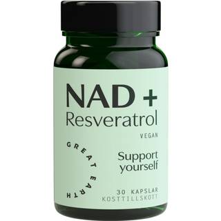 NAD+ Resveratrol 30 kapsler