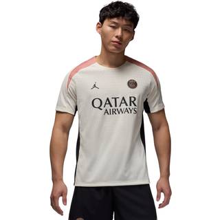 Paris Saint-Germain Strike Elite Third Jordan Dri-FIT ADV-fodboldoverdel med korte ærmer til mænd - brun - L