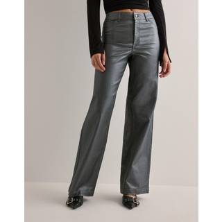 JDY - Sølv - Jdythunder Hw Wide Pant Pnt - M/32