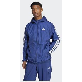 Essentials 3-Stripes windbreaker - Dark Blue / White - L