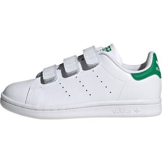 Stan Smith Comfort Closure Kids sko - Cloud White / Cloud White / Green - 35