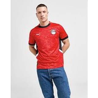 Men&#39;s Puma Egypt 2025 Home Jersey, Red, Size XS, Clothing - Black - XS