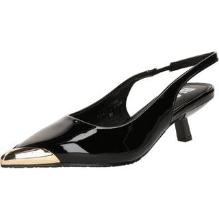 BIAKristin Kitten Heel Slingback Sko, Black Gold, 41