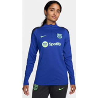 FC Barcelona Strike Third Nike Dri-FIT-fodboldtræningstrøje til kvinder - blå - M (EU 40-42)